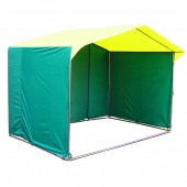 ПВ-2.5*2м Торговая палатка. Цвет: Желто-зеленый